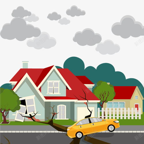 卡通地震素材免費下載 為平面電商與網頁開發注入創意活力